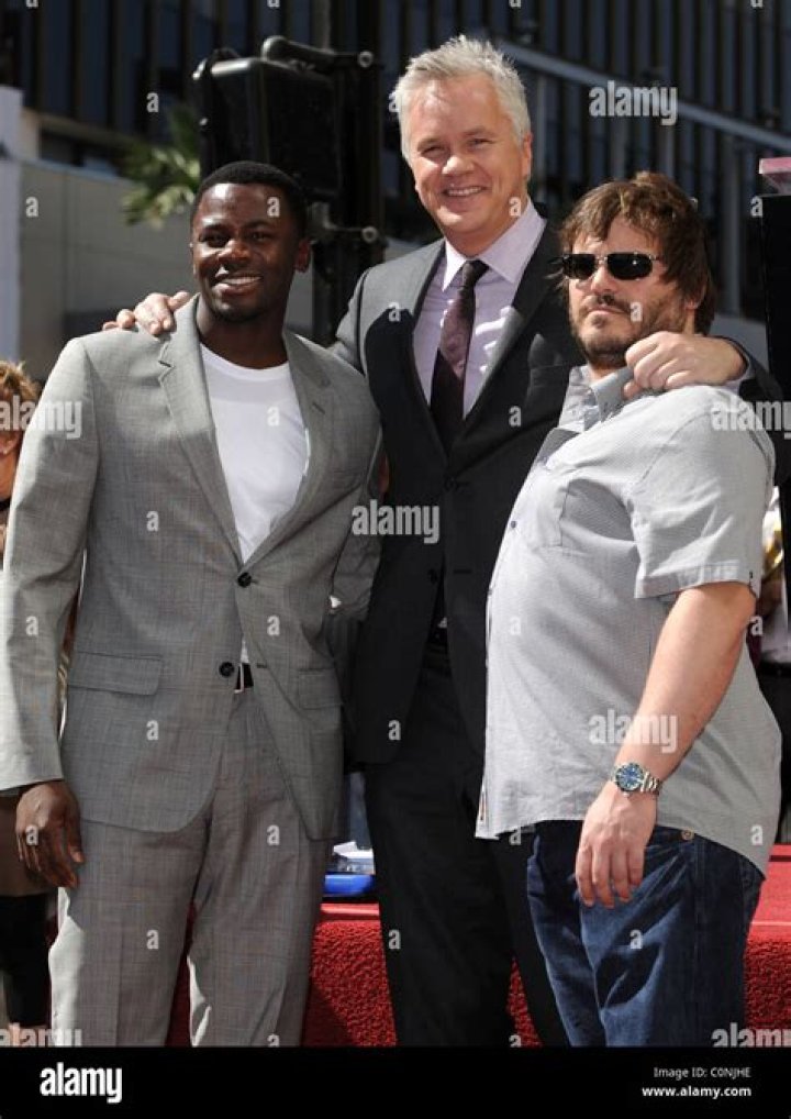 Derek Luke, Tim Robbins, Jack Black Tim Robbins is honoured with with a