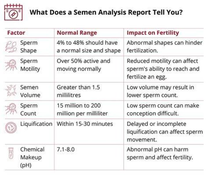 Semen Analysis How It's Done and Understanding Results