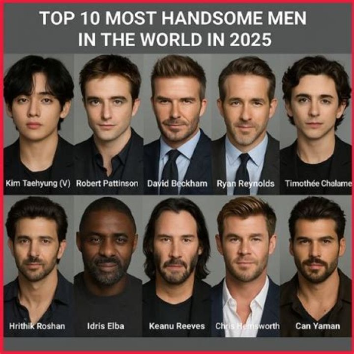 Top 10 Most Handsome (Good Looking) Hollywood Actors Pouted Online